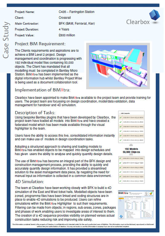 BAM Ferrovial, Kier JV Win Digital Innovation Award – Developing BIMXtra at Crossrail, Farringdon
